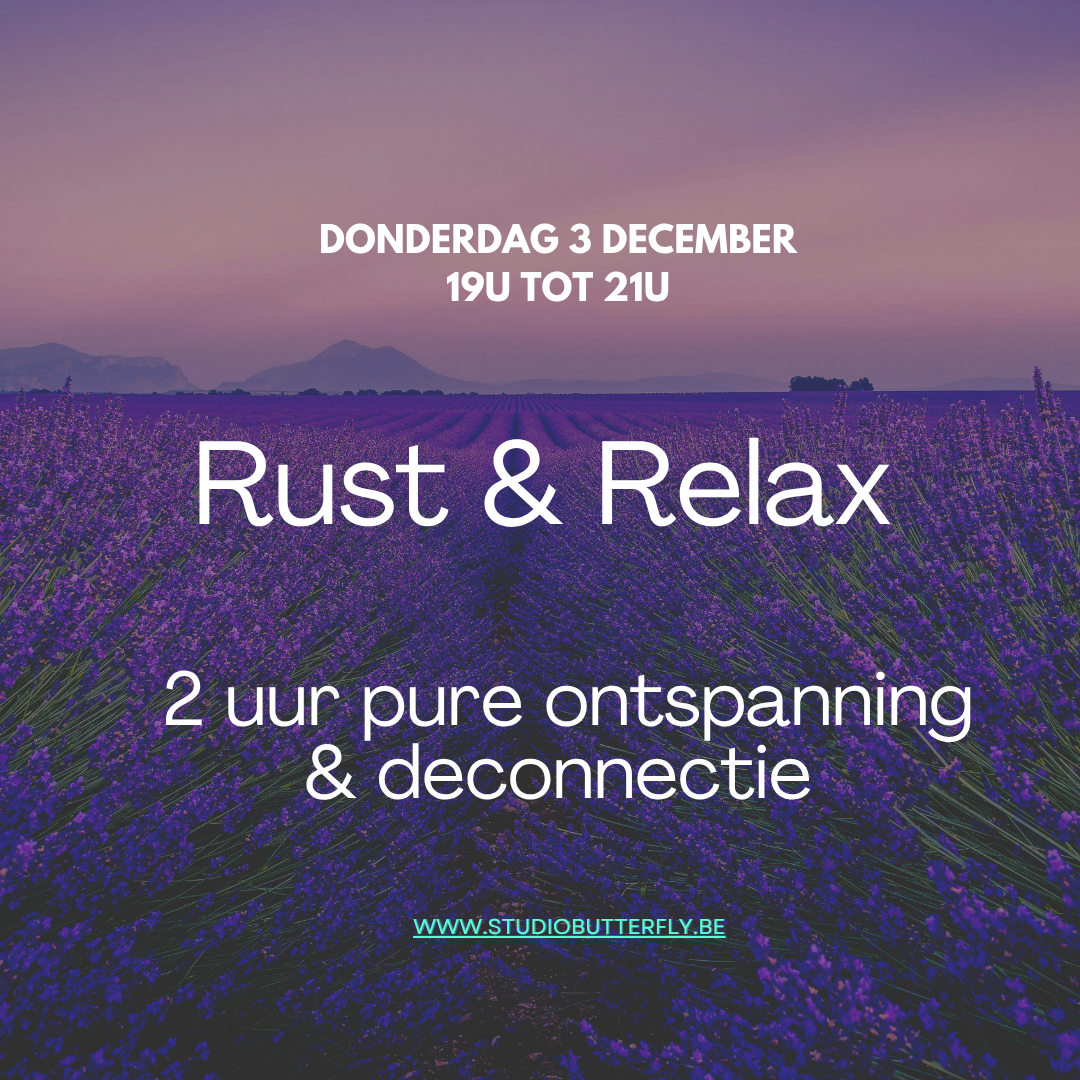 StudioButterfly Rust & Relax — 2 uur pure ontspanning & deconnectie - Afbeelding 5